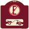 Signmission Spanish Parking Control No Estacionar Heavy-Gauge Aluminum Architectural Sign, 18" H, BU-1818-22883 A-DES-BU-1818-22883 - alternate 1
